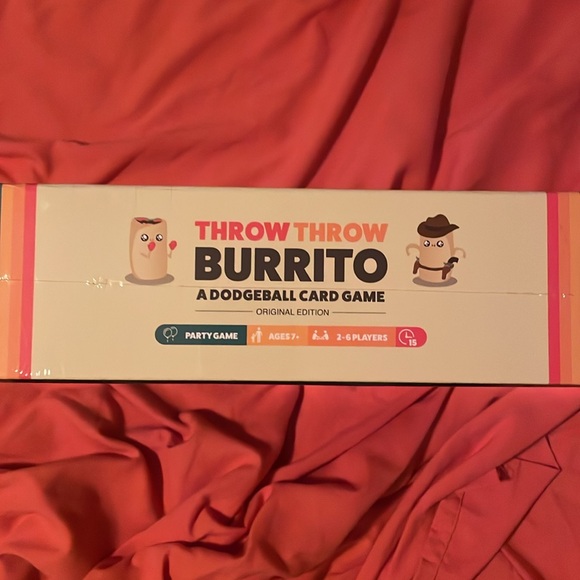✨BNIB Throw Throw Burrito Dodgeball Card Game FOR FAMILY & GROWN UP GAME NIGHT🌯 - Picture 6 of 14